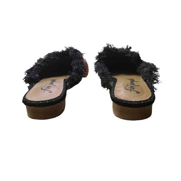 FREE PEOPLE Newport Fabric Mule Slides Size 8 - Picture 8 of 8